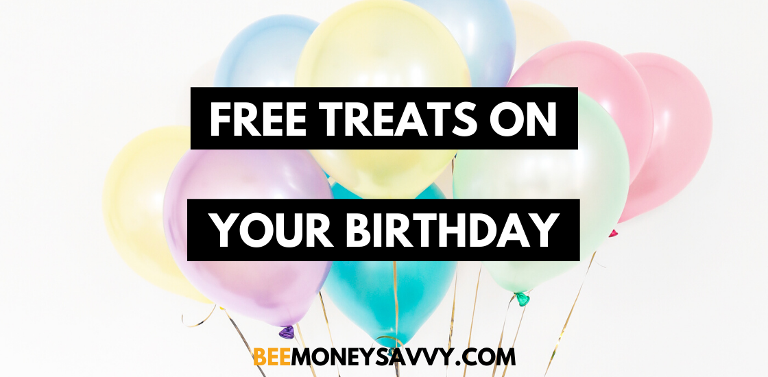 Free treats birthday