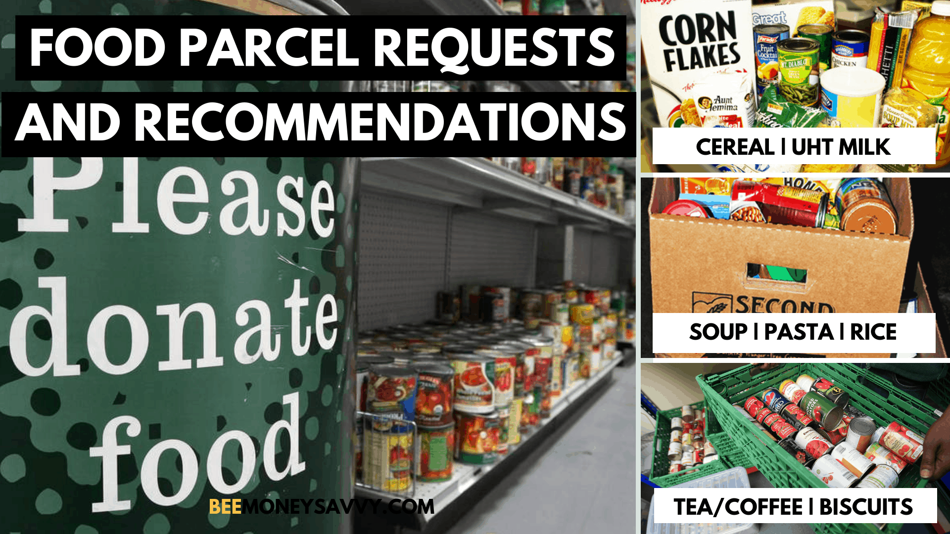 Food bank requests