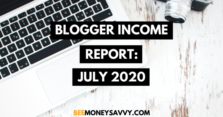 Blogger Income Report: July 2020